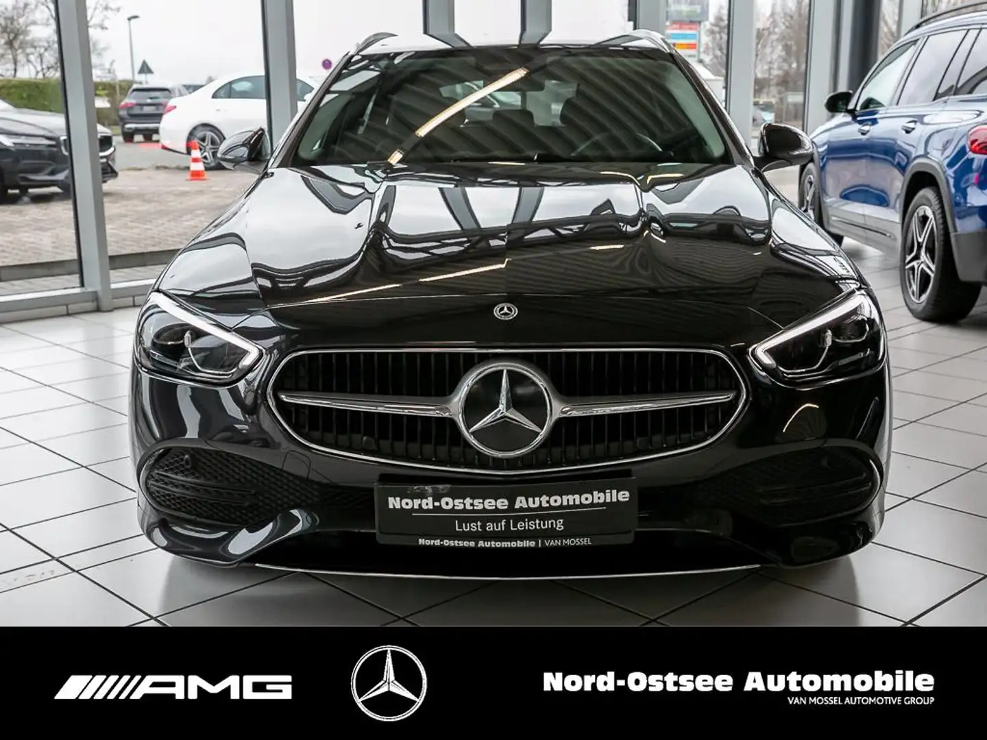 Mercedes-Benz C 180 T ADVANTGARDE ADV+ AHK MEMORY LED KAMERA Gris - 2