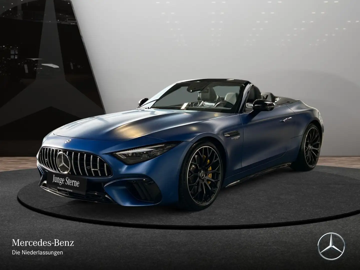 Mercedes-Benz SL 63 AMG Cab. 4M Fahrass WideScreen Sportpak HUD Синий - 2