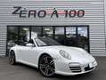 Porsche 997 997 Phase 2 Cabriolet 3,6 flat 6 345ch boite manuelle 6( Blanc nacré satiné, Compteur... Weiß - thumbnail 1