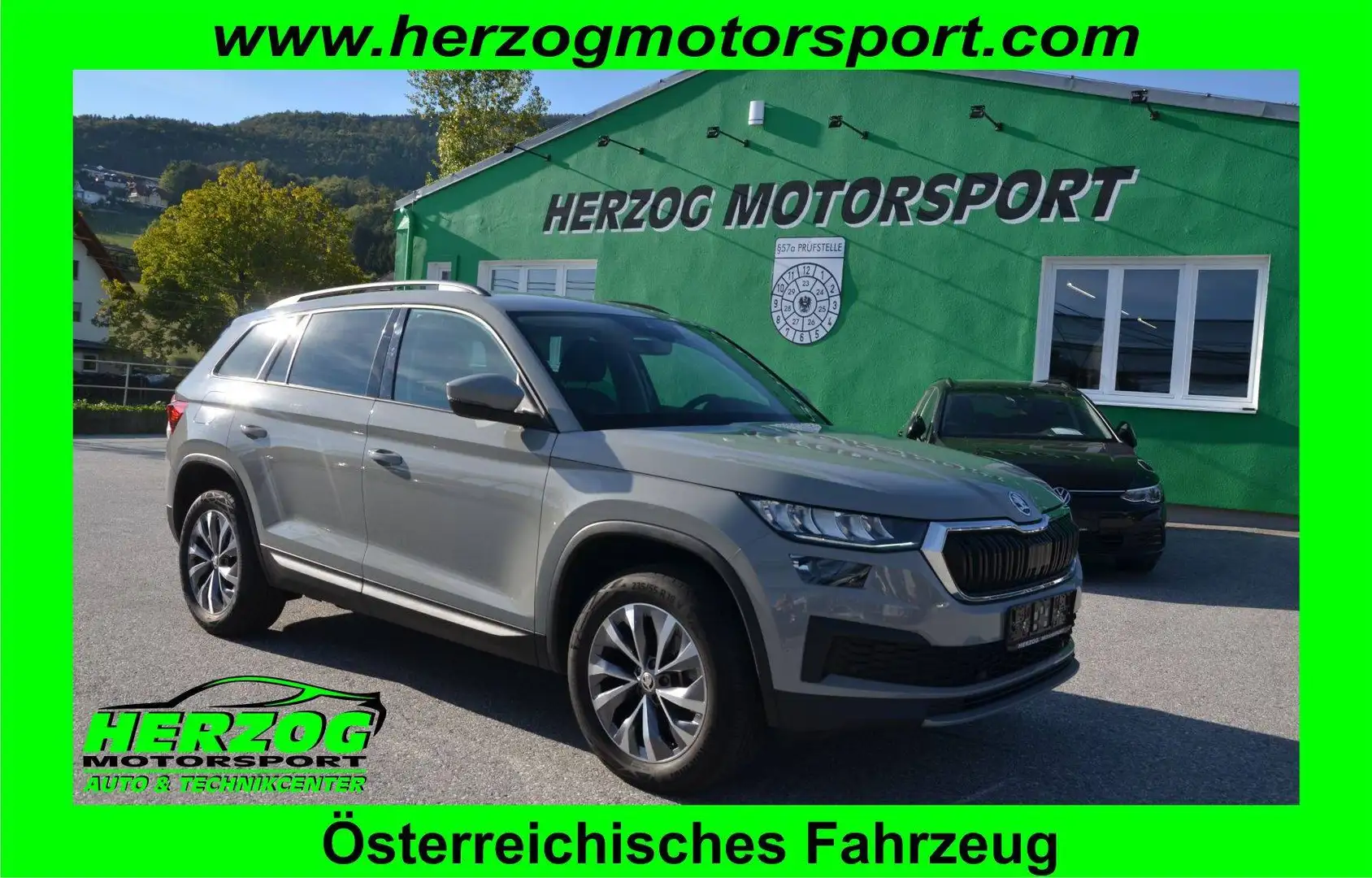 Skoda Kodiaq Kodiaq 2,0 TDI 4x4 DSG LED AHV VIRTUAL KAMERA SHZ LR-HZ Grau - 1