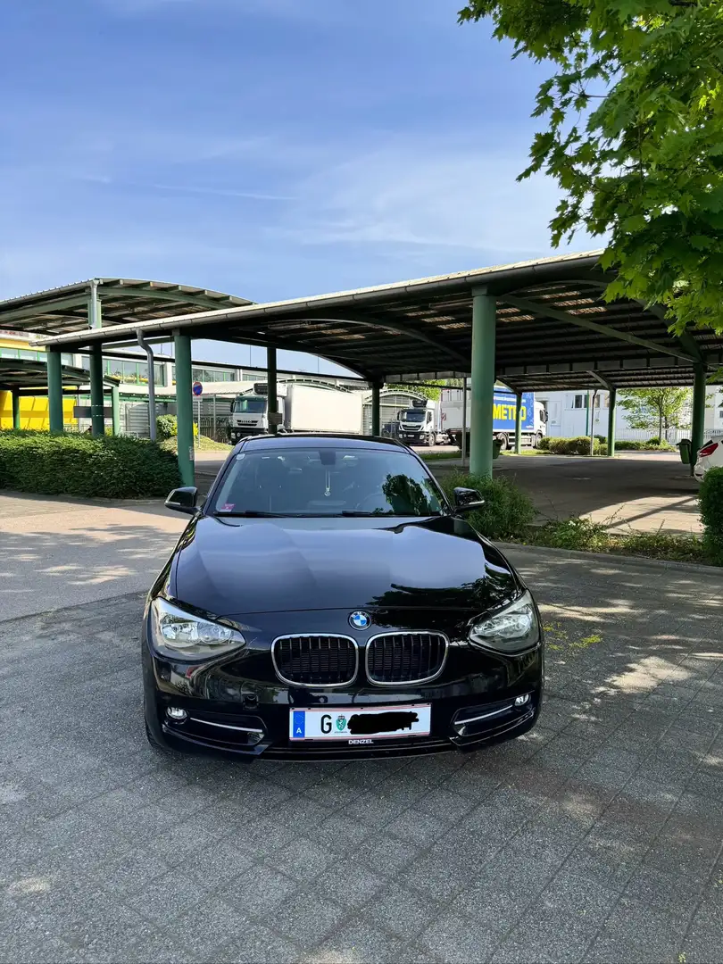 BMW 116 116i sport Schwarz - 1