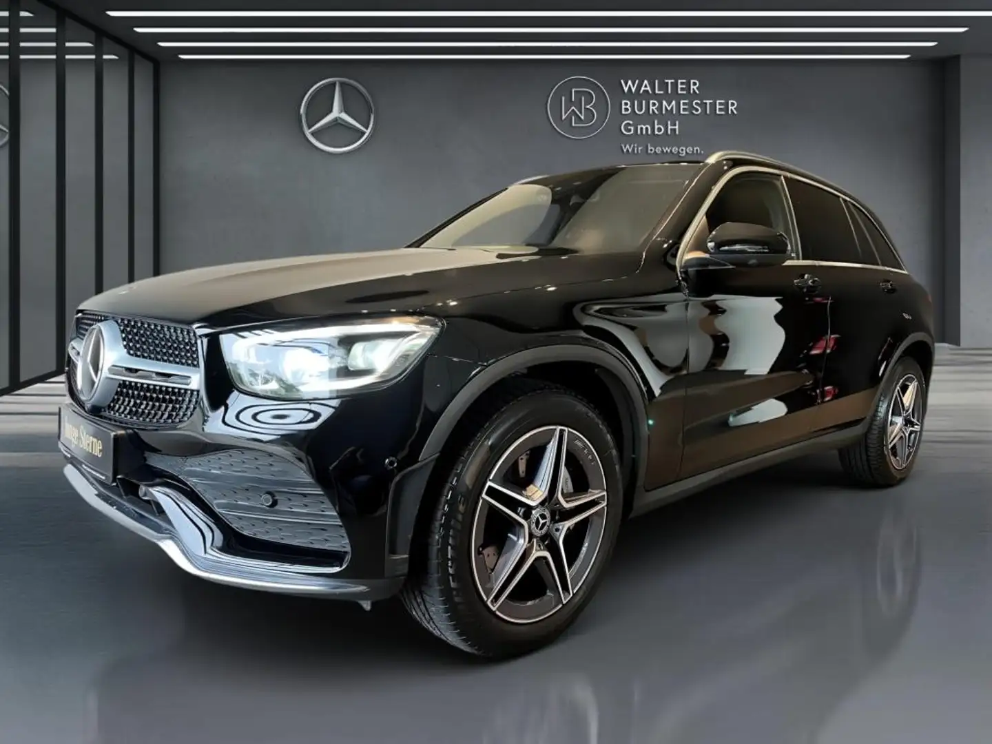 Mercedes-Benz GLC 200 4M +AMG+MBUX+KAMERA+360°+HuD+Distr+SHZ Black - 2