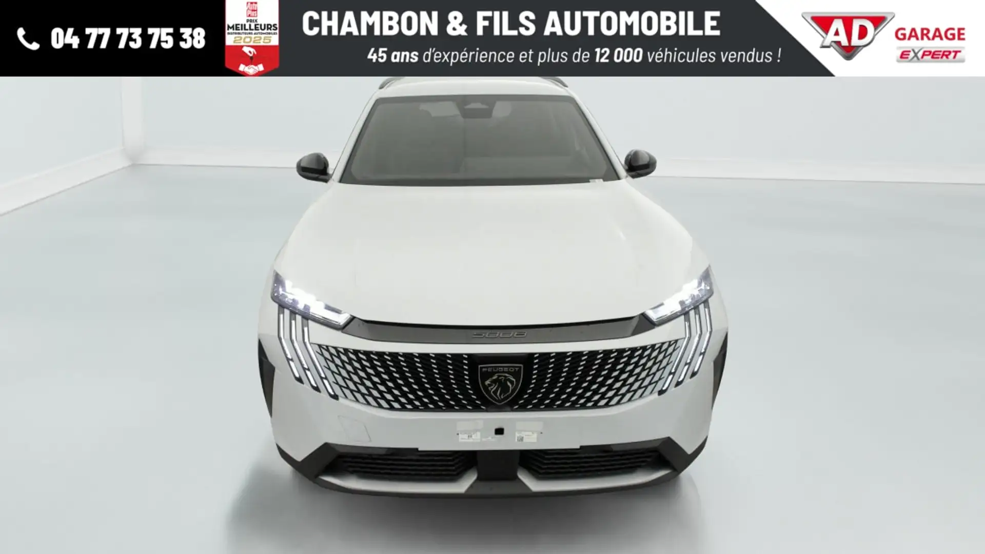 Peugeot 5008 Hybrid 145 e-DCS6 Allure Blanc - 2