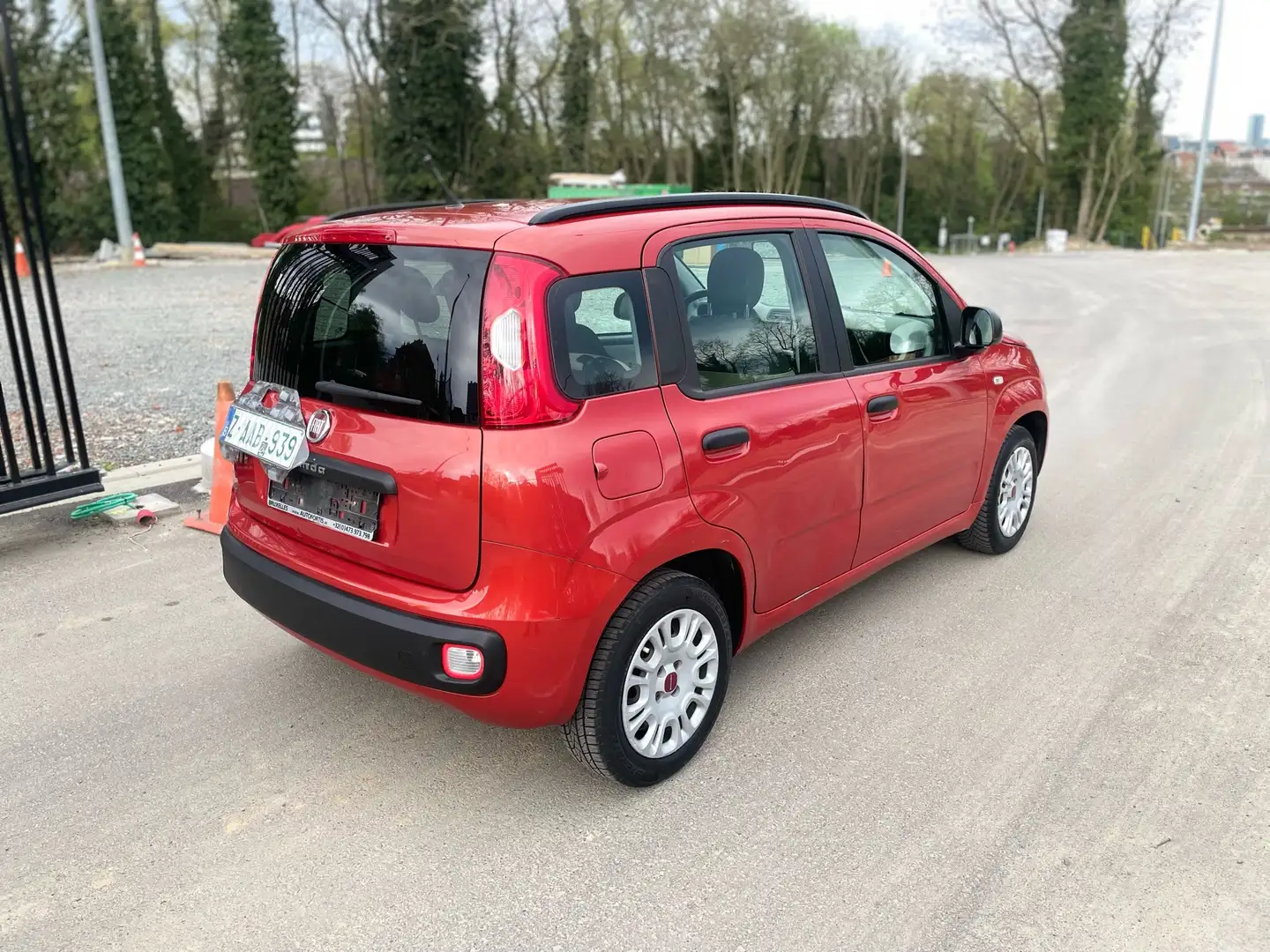 Fiat Panda 1.2i Lounge Piros - 2