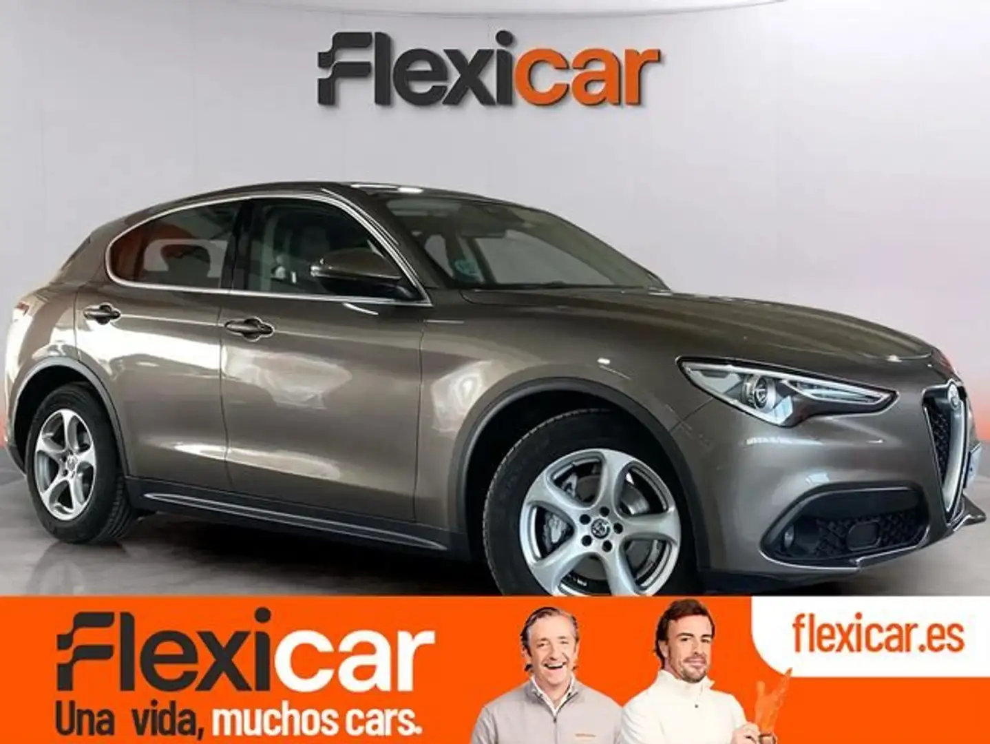 Alfa Romeo Stelvio 2.2+Di%C3%A9sel+132kW+%28180CV%29+Executive+RWD Gris - 1