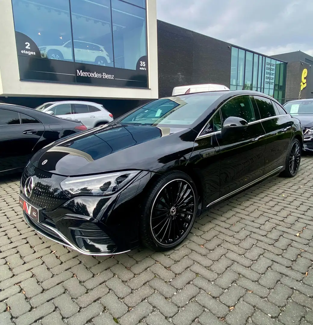 Mercedes-Benz EQE 300 AMG LUCHTVERING/Distronic+/Memory/HeadUp/360/Pano Noir - 1