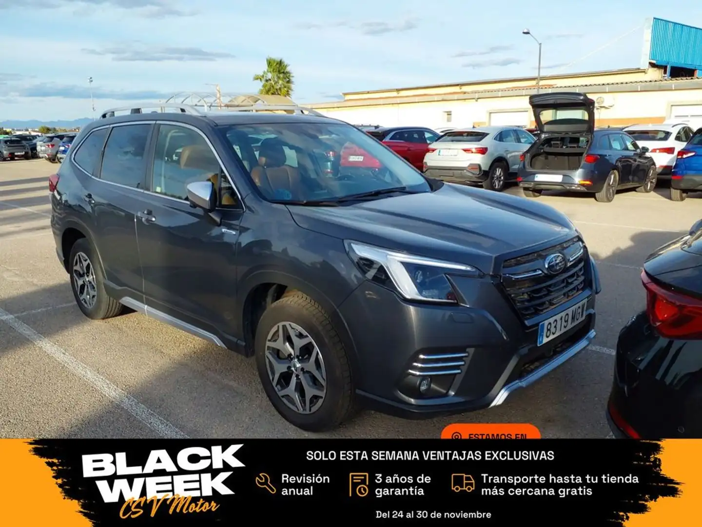 Subaru Forester 2.0i Hybrid Executive Plus CVT Gris - 1