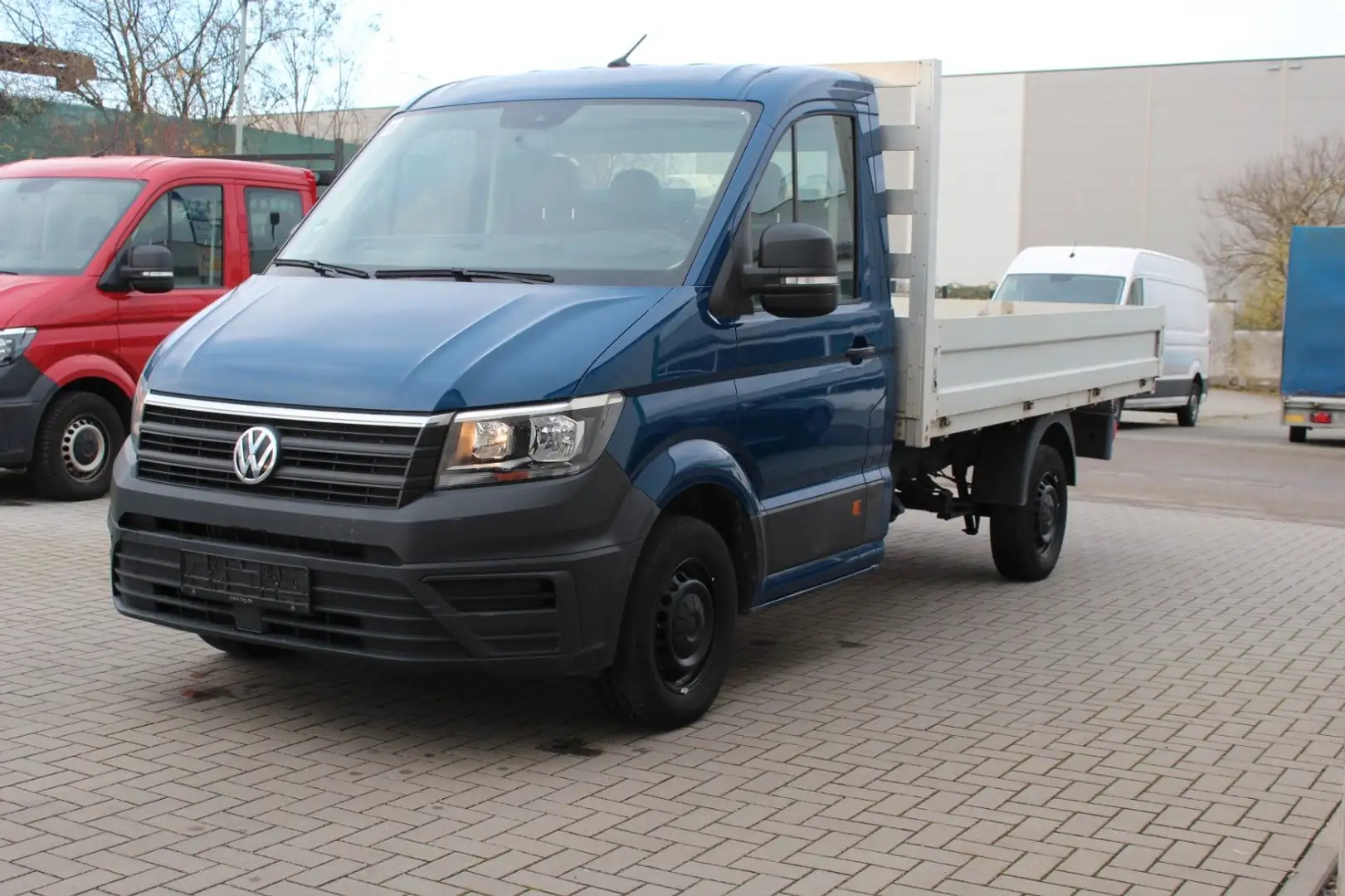 Volkswagen Crafter Pritsche 35 mittellang FWD Klima+AHK Kék - 2