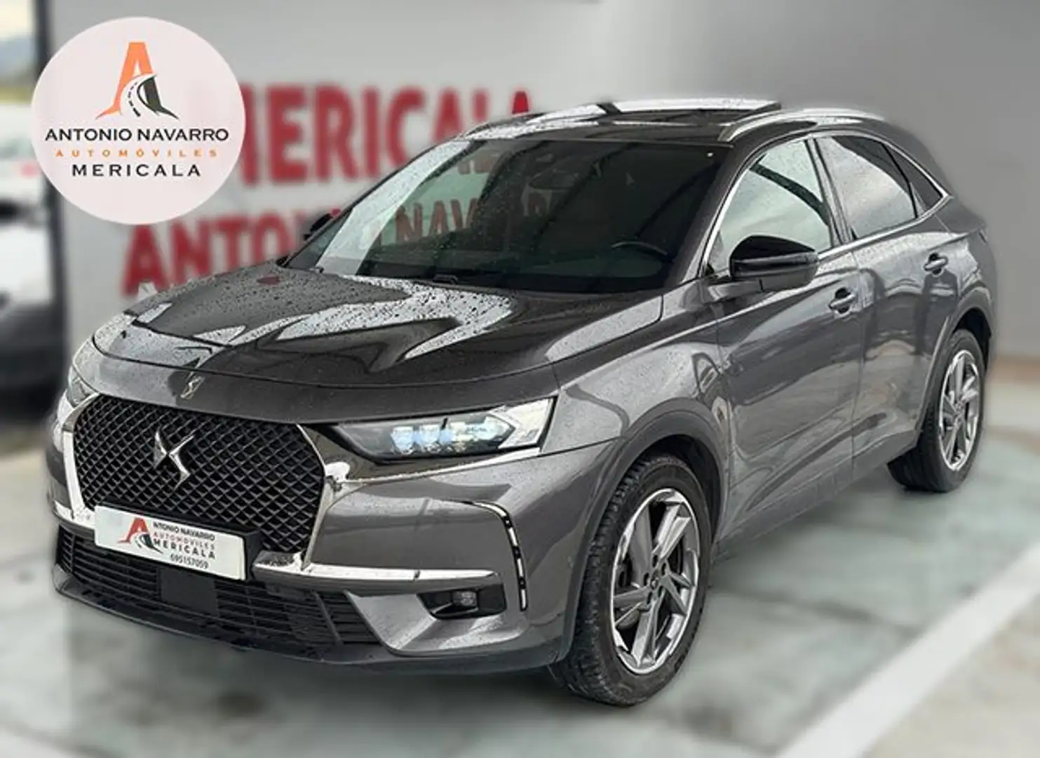 DS Automobiles DS 7 Crossback 2.0BlueHDi Be Chic Aut. Gris - 1
