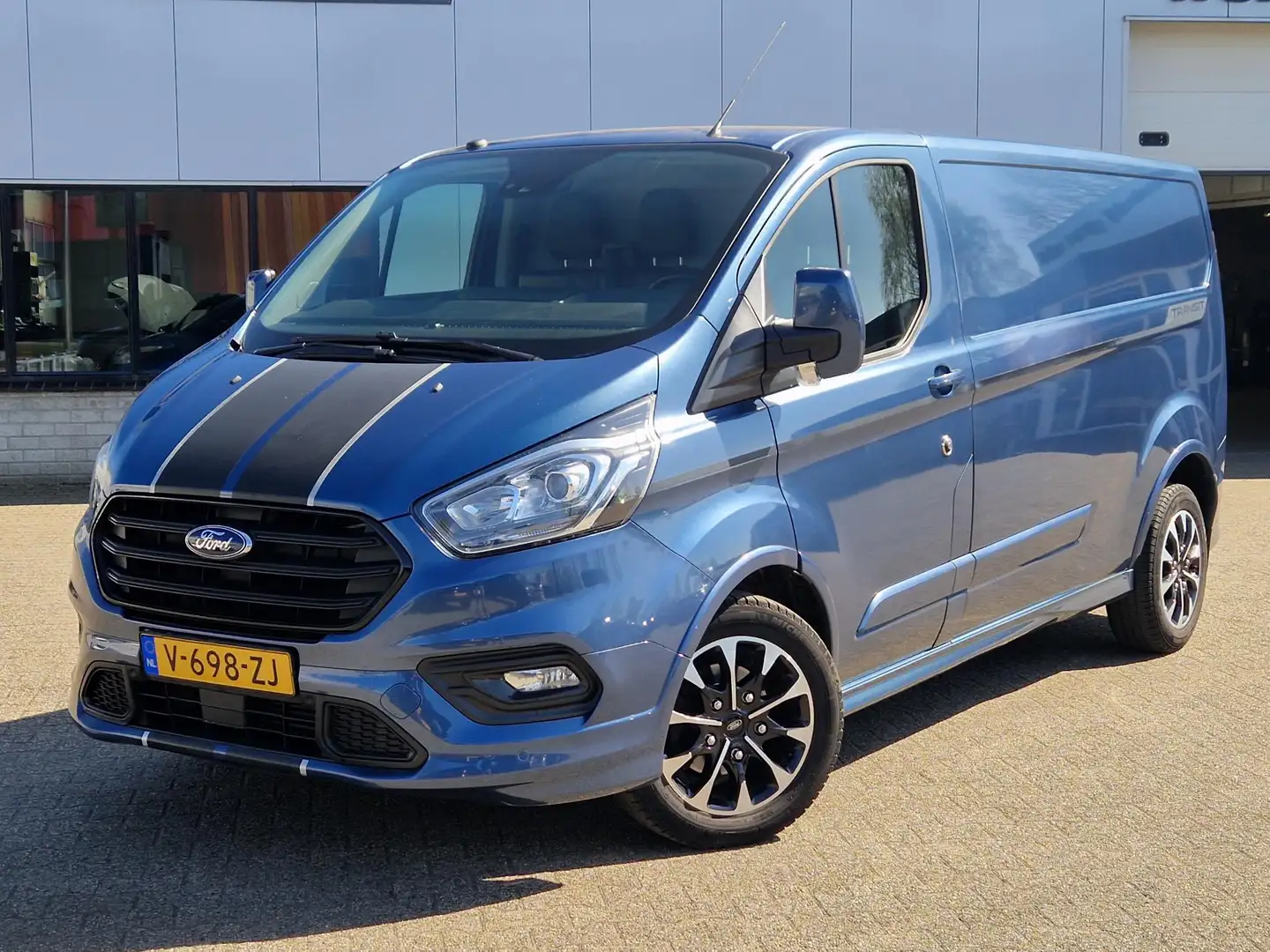 Ford Transit Custom Sport 2.0TDCI 170PK L2H1 AUTOMAAT CAMERA ADAPTIVE Azul - 2