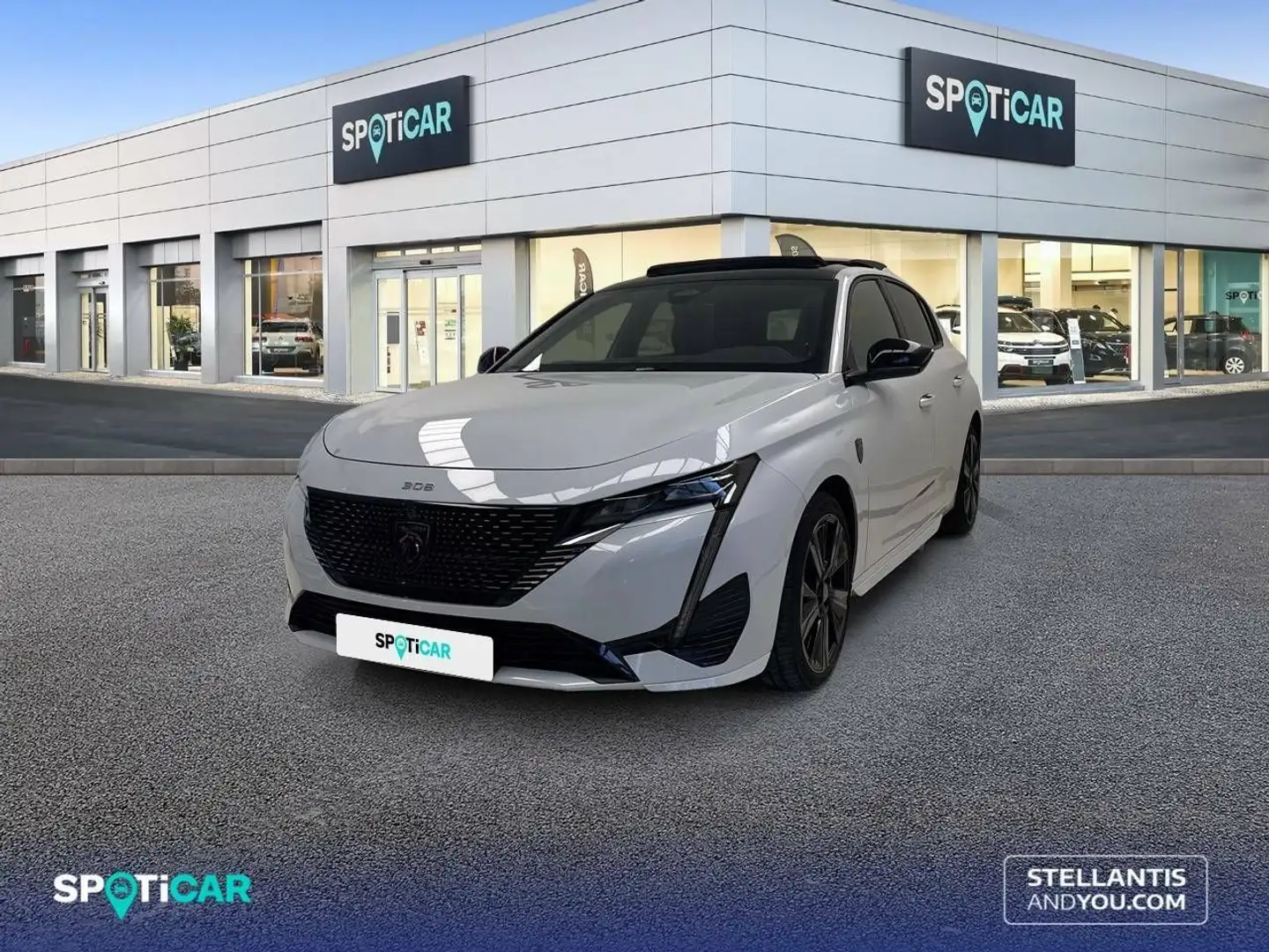 Peugeot 308 1.5 BlueHDi S&S GT EAT8 130 Blanco - 1