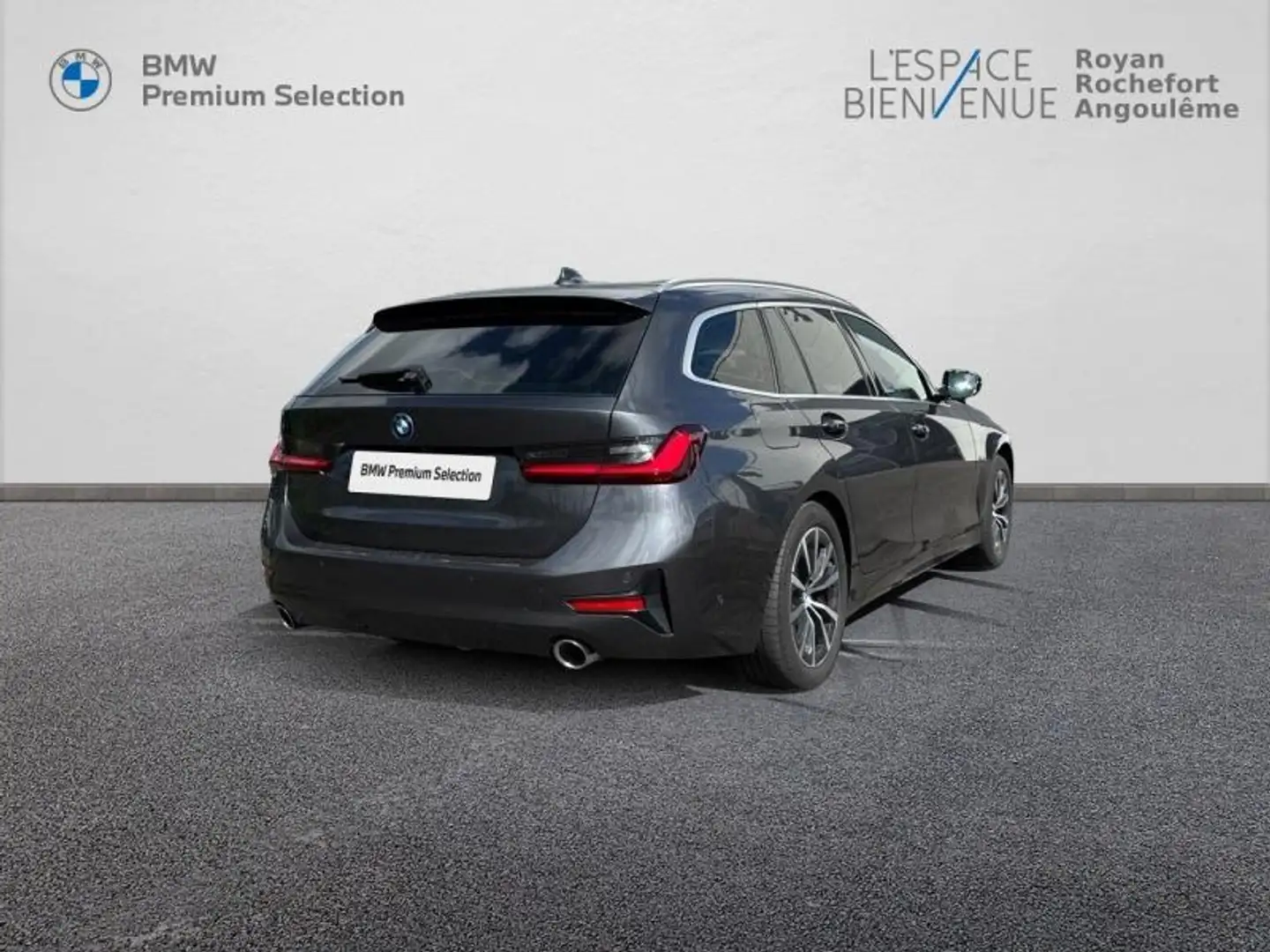 BMW 330 330eA 292ch Business Design Grau - 2