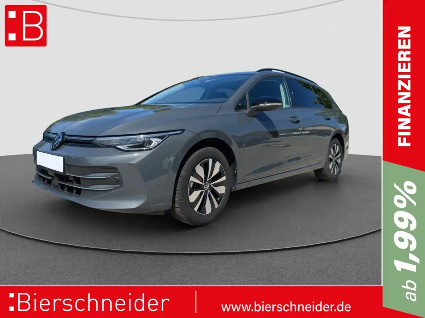 Volkswagen Golf Var. 1.5 TSI Goal AHK REAR VIEW ACC LED Gris - 1