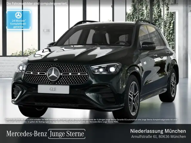 Mercedes-Benz GLE 350 de 4M AMG+NIGHT+PANO+360+AHK+MULTIBEAM+20"
