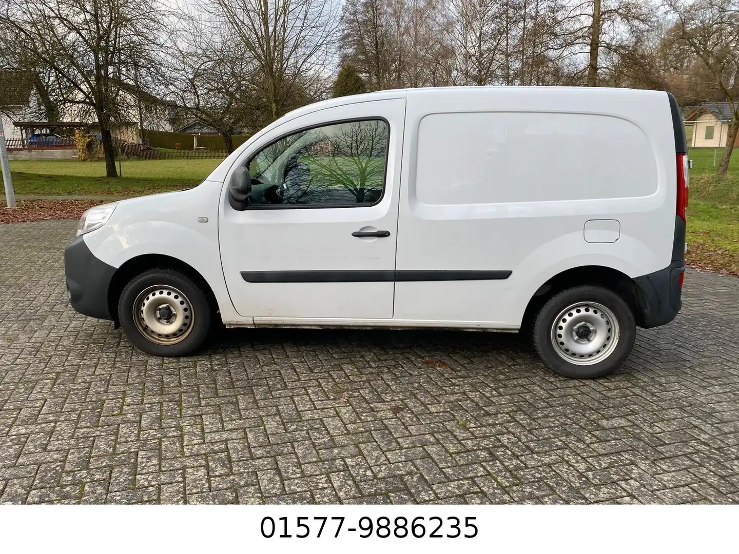 Renault Kangoo Rapid dci 90 Navi Klima Ahk Blanc - 2