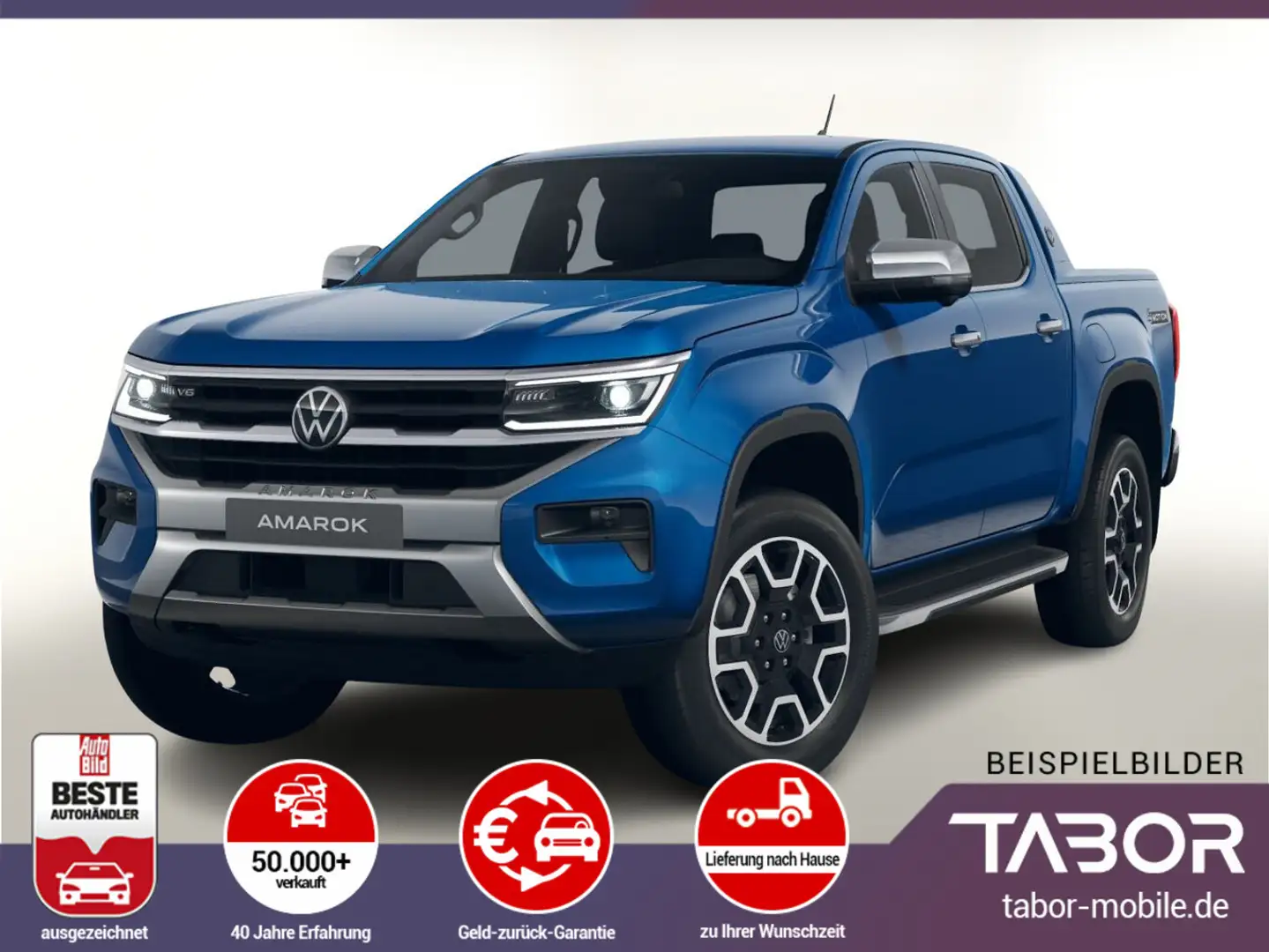Volkswagen Amarok 3.0 TDI 241 AT 4M Aventura Matrix 20Z AHK Blau - 1
