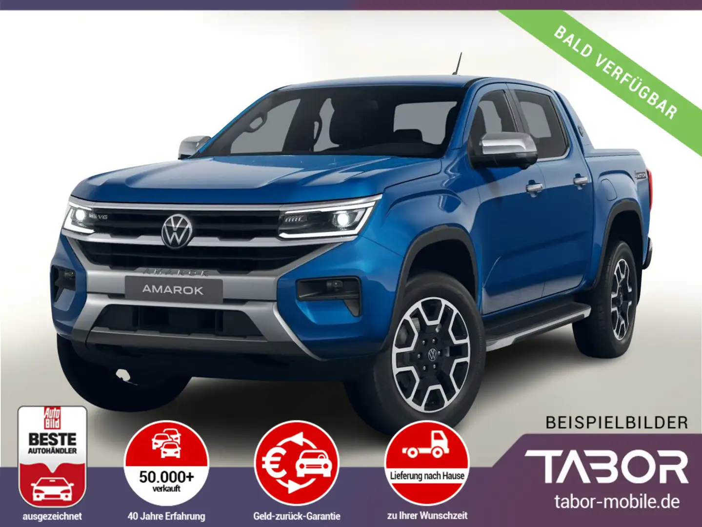Volkswagen Amarok 3.0 TDI 241 AT 4M Aventura Matrix 20Z AHK Blau - 1