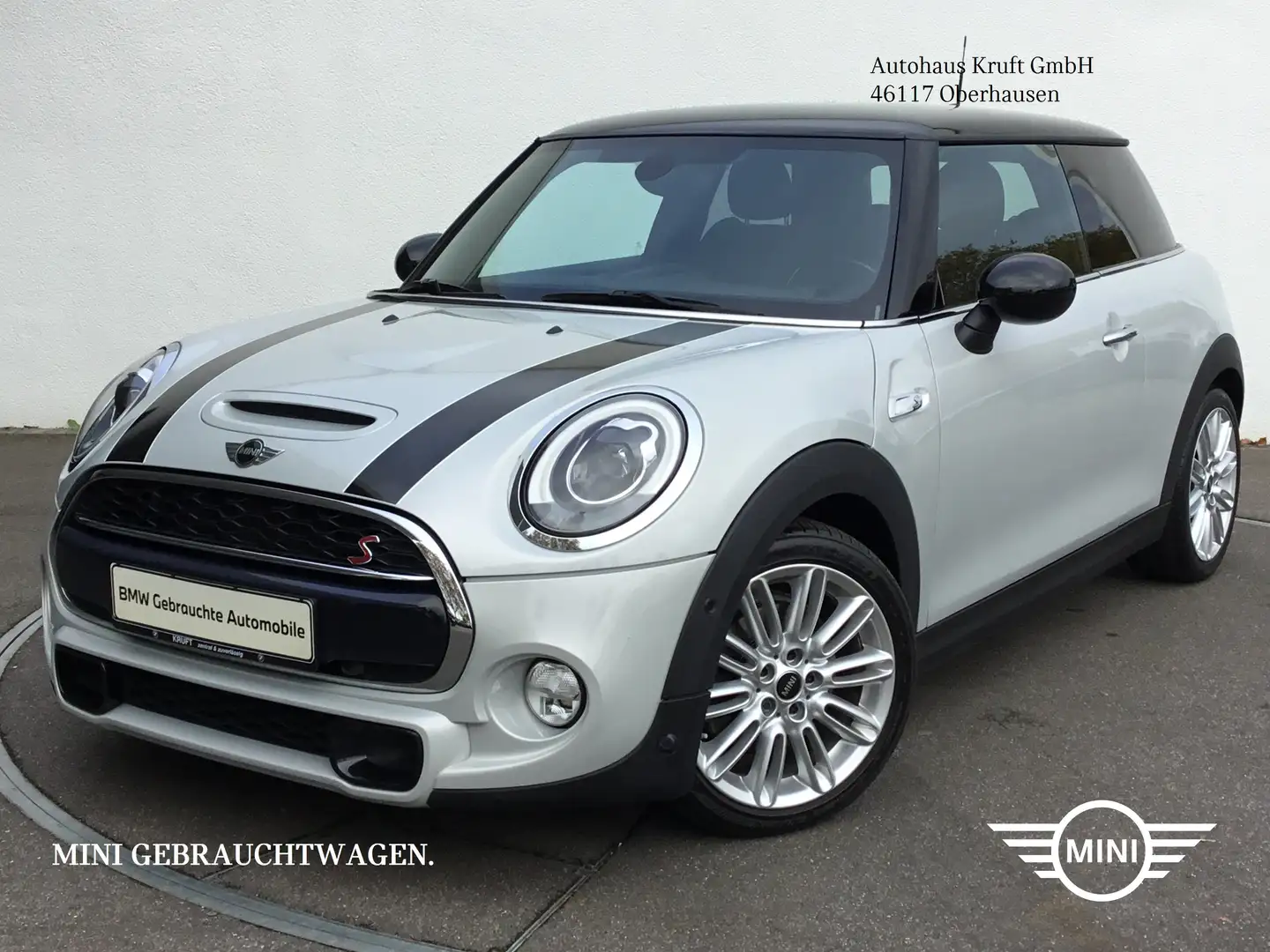 MINI Cooper S 3tür CHILI+NAV PROF+LED+PDC+LM17+SITZHZ Silber - 2
