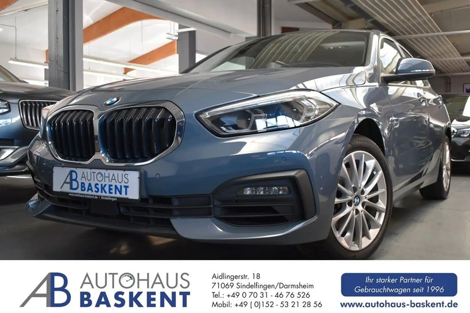 BMW 116 i Advantage*LED*LIVE COCKPIT*SHZ*PDC*KAMERA Szary - 1
