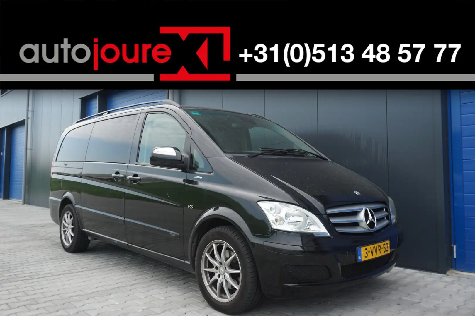 Mercedes-Benz Viano DC 3.0 CDI Ambiente Lang | Dubbel Cabine | Automaa Noir - 1