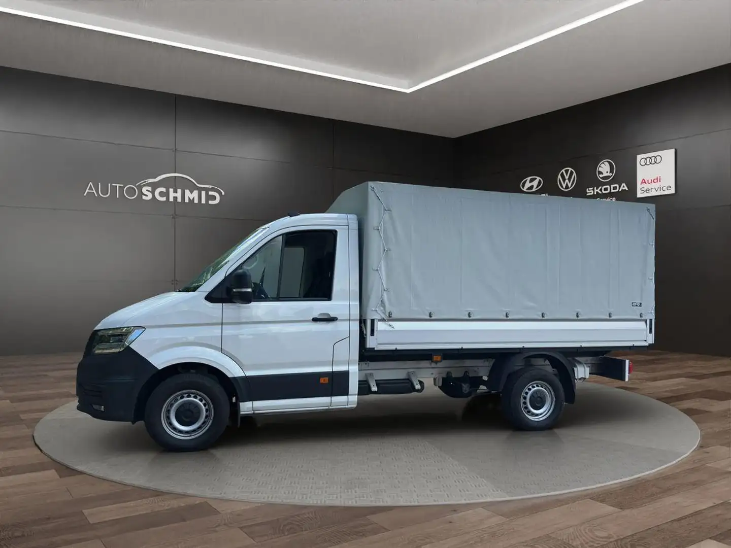 Volkswagen Crafter Pritsche 35 mittellang FWD 2.0 TDI NAVI  P Blanco - 2
