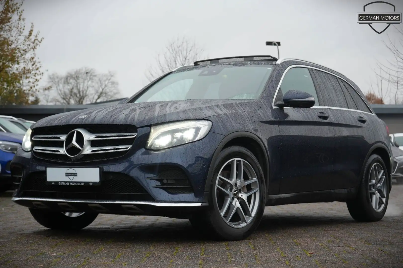 Mercedes-Benz GLC 250 d 4Matic AMG-LINE|PANO|BURM|AIRM.|MEMORY Blauw - 1