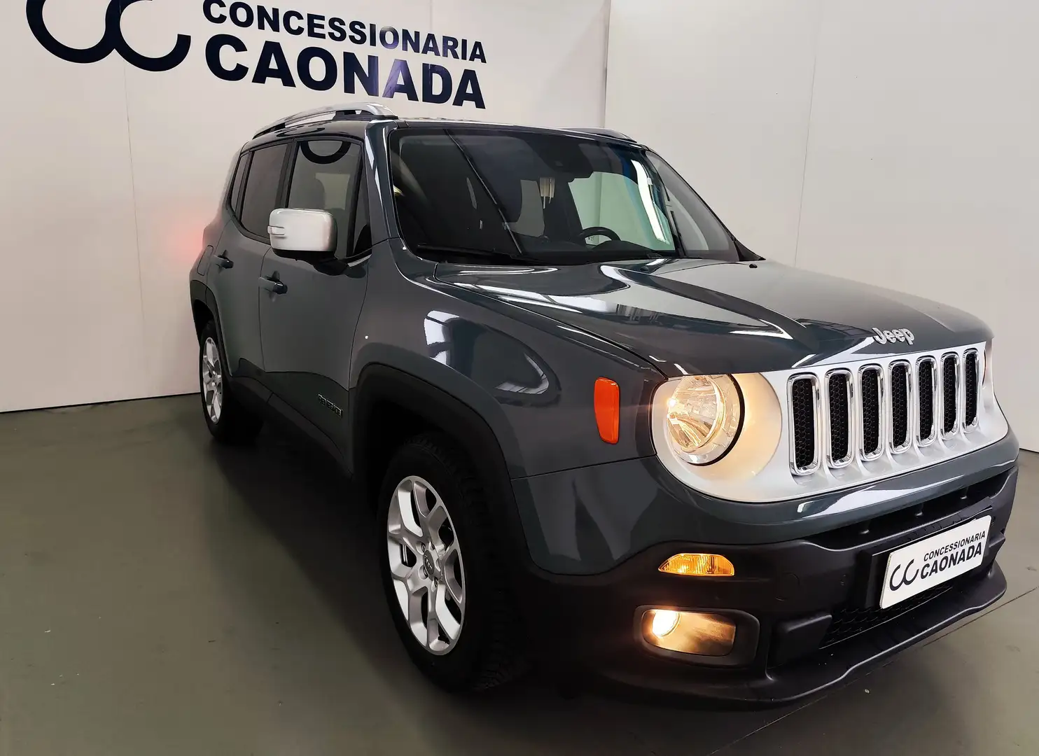 Jeep Renegade Renegade 1.6 mjt 120cv Limited UNICO PROPIETARIO Grigio - 2
