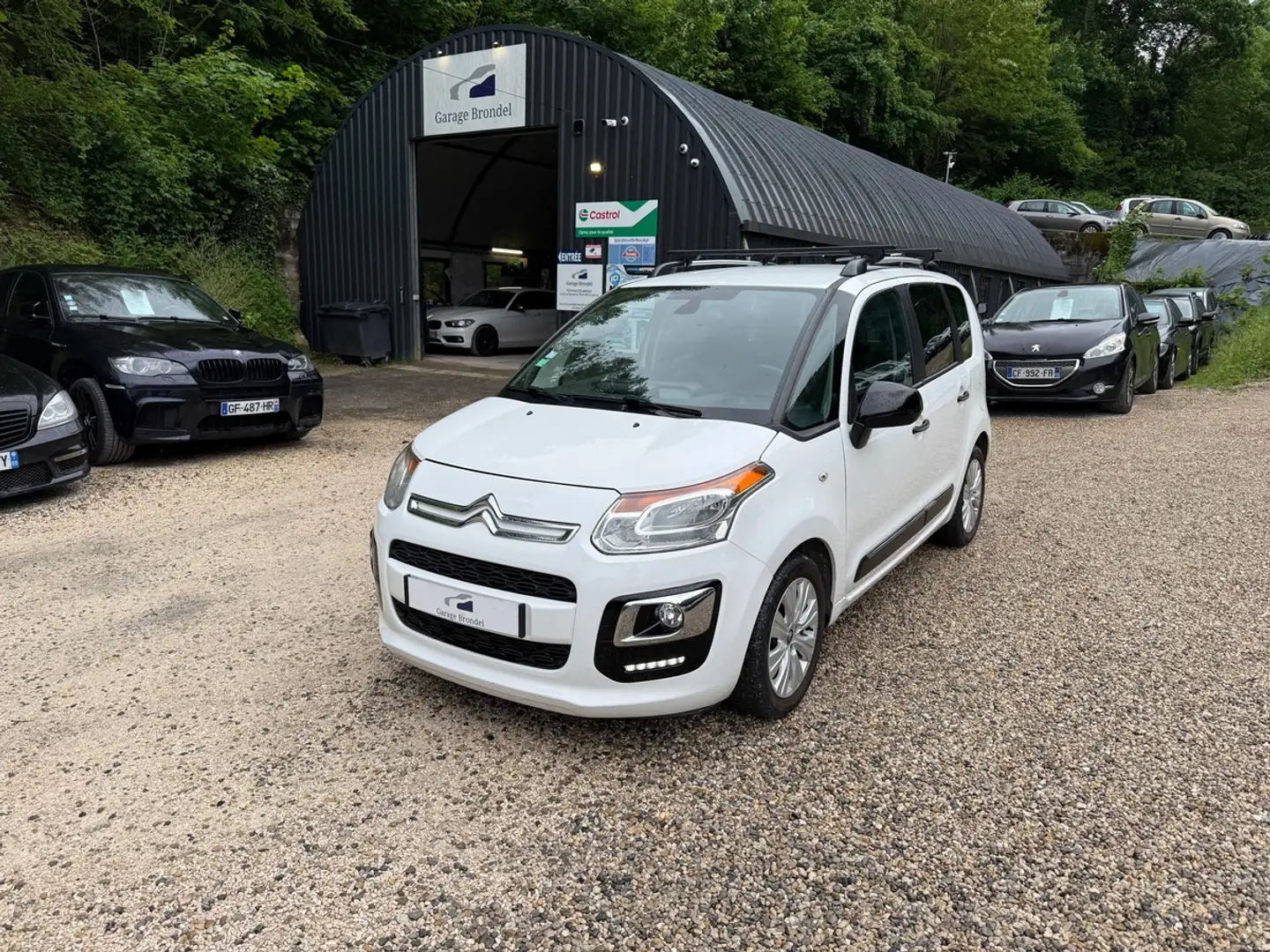 Citroen C3 Picasso 1.2i 110cv Exclusive 1¨re main Blanc - 1
