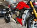Ducati Streetfighter 1100 V4S RED v4 s 208cv TUTTI TAGLIANDI DUCATI !! Rot - thumbnail 4