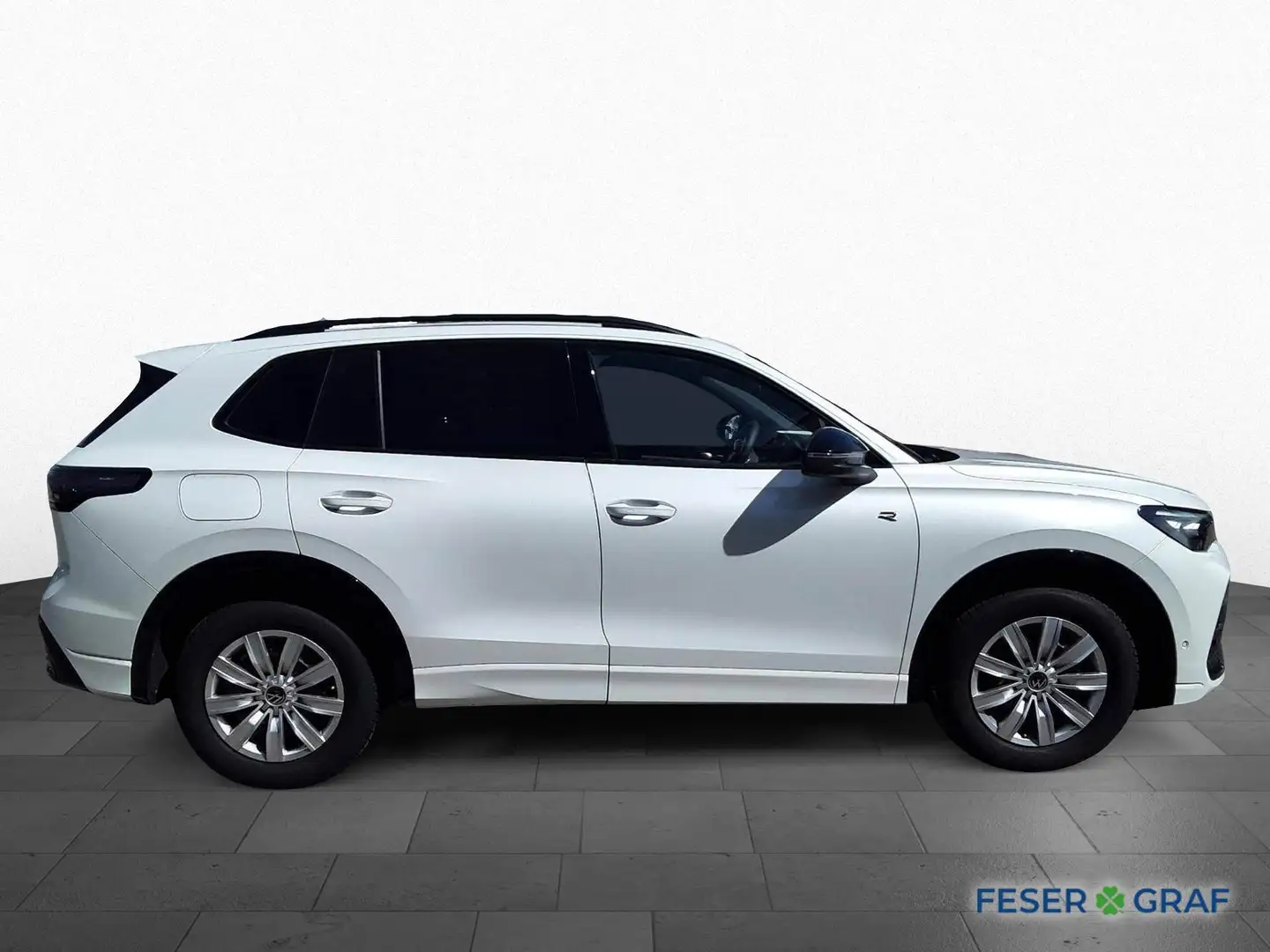 Volkswagen Tiguan 1.5 TSI DSG R-Line BLACK KAM NAVI Blanco - 2