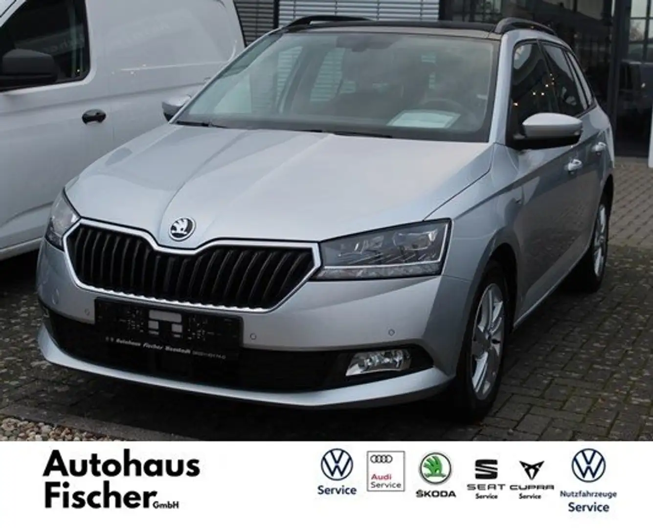 Skoda Fabia Combi 1.0 TSI Ambition Silber - 1