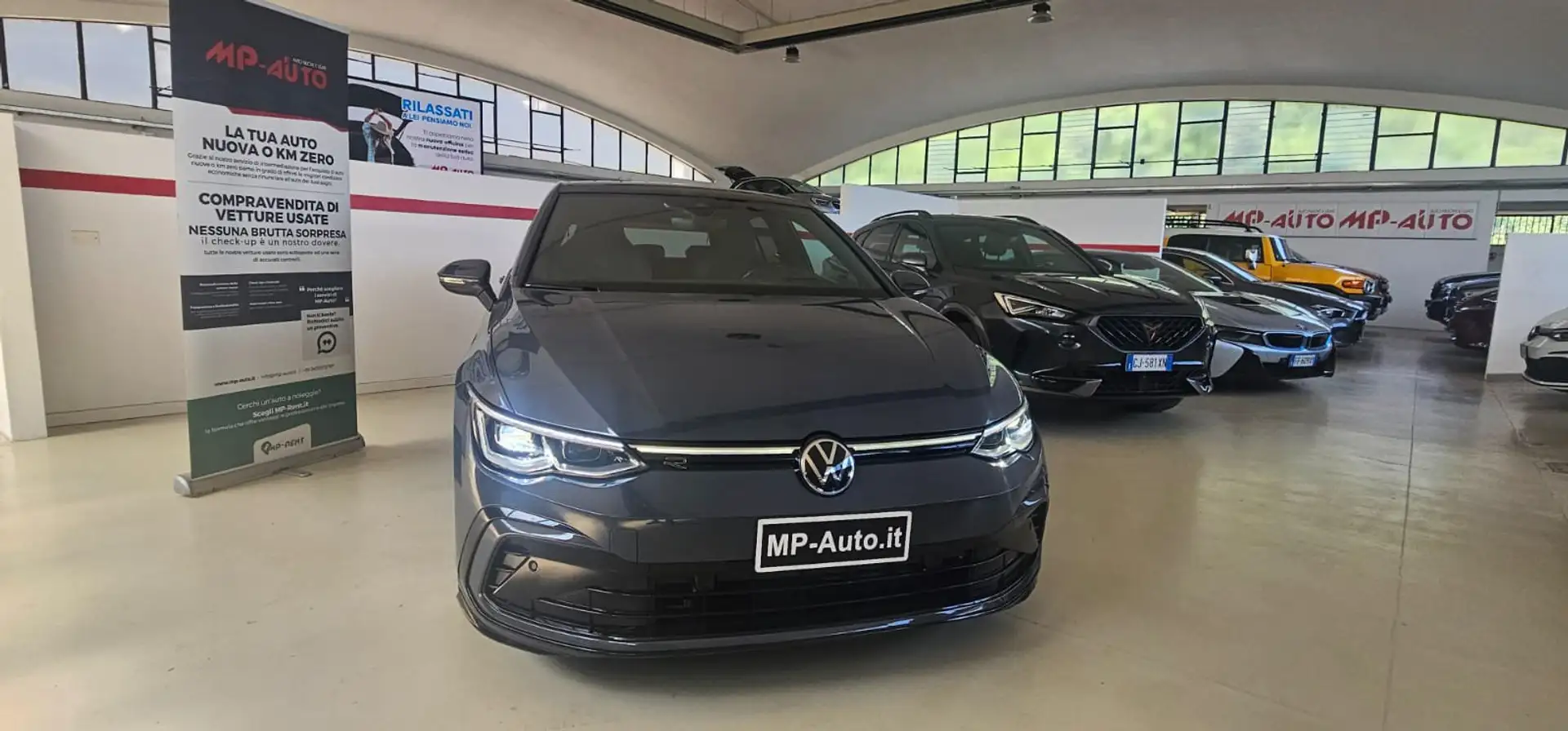 Volkswagen Golf 2.0 TDI 150 CV R-LINE - UNICO PROPRIETARIO Grigio - 2