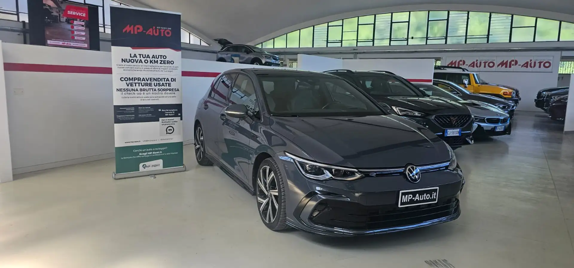Volkswagen Golf 2.0 TDI 150 CV R-LINE - UNICO PROPRIETARIO Grigio - 1