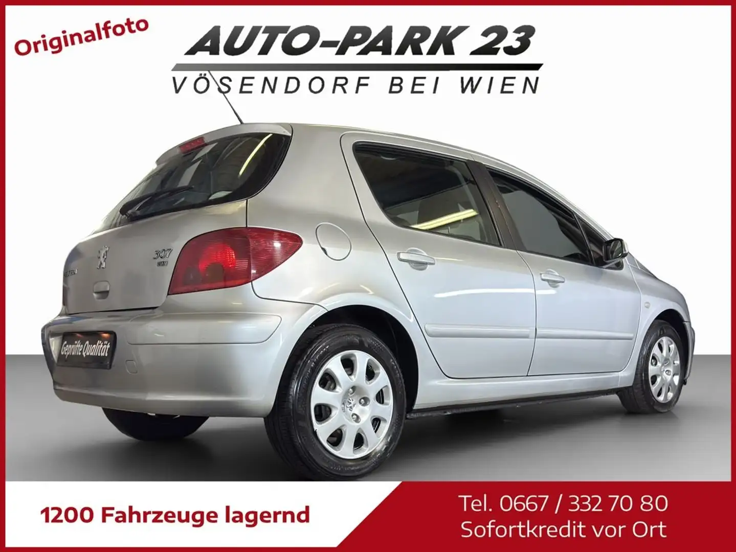 Peugeot 307 307 HDI **90PS**NEUES-PCKERL 3/2027 Silber - 2