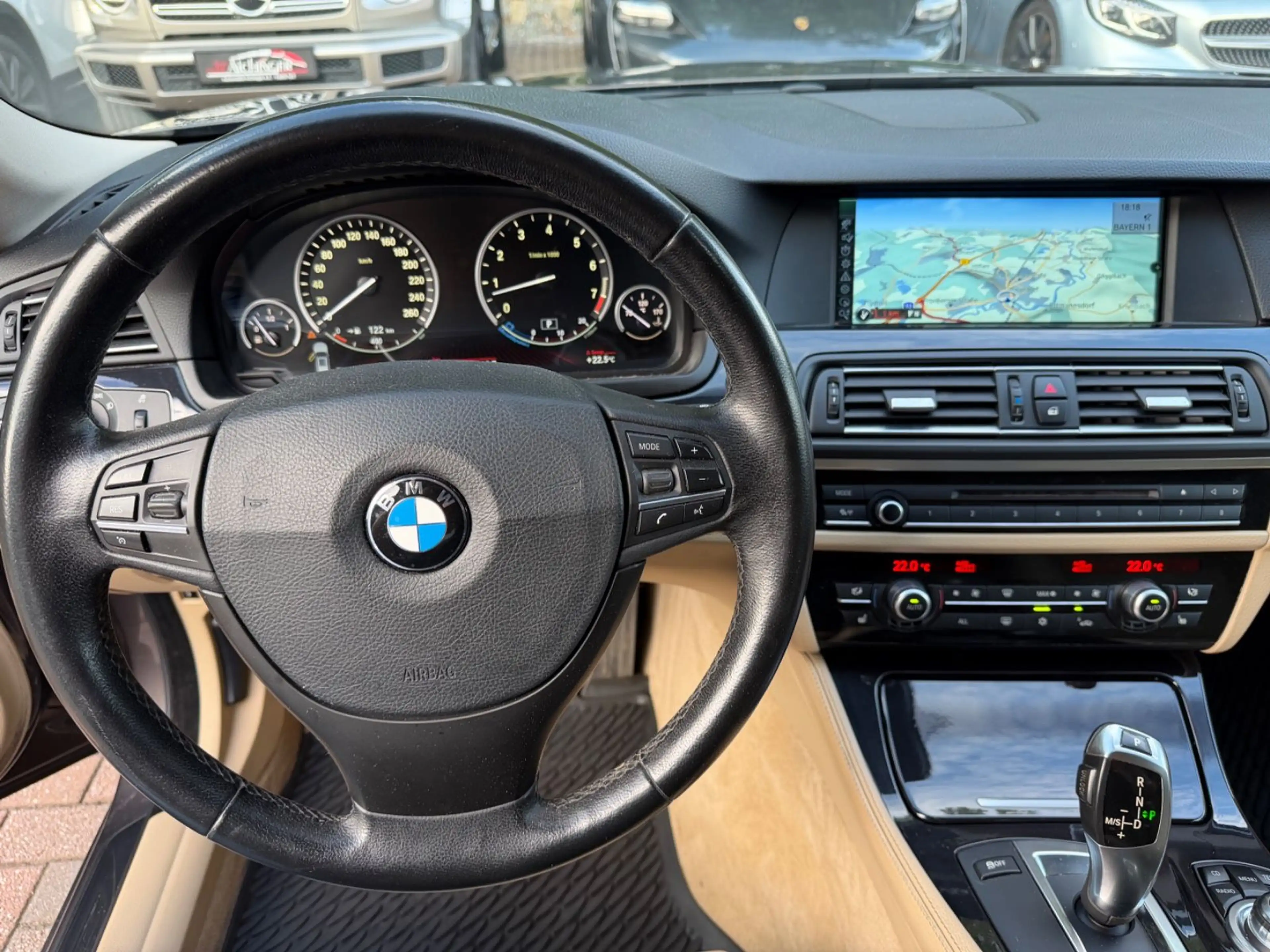 BMW 528 i Touring F11 Bi-Xenon Navi Prof Leder Beige — photo 14