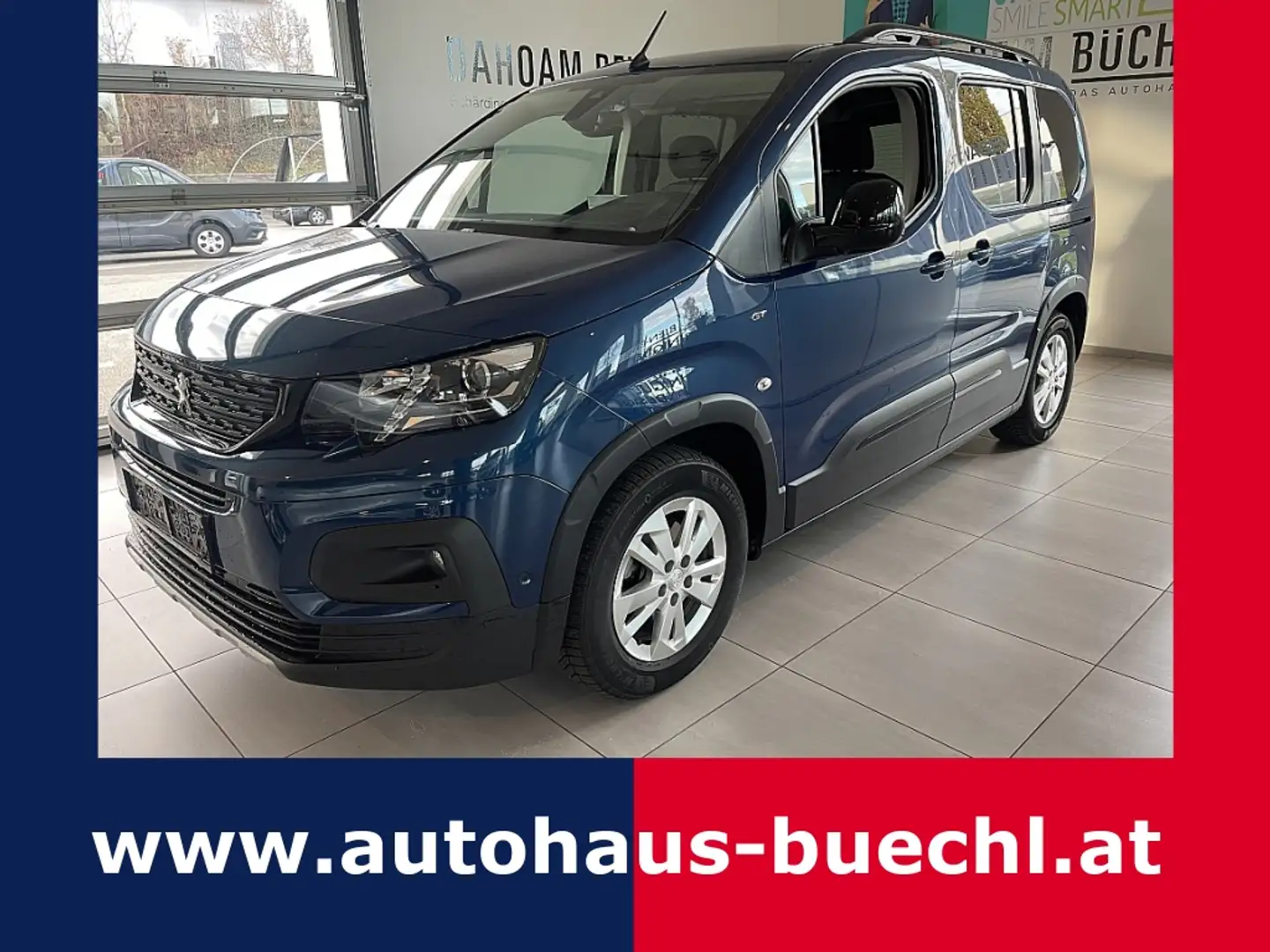 Peugeot e-Rifter Rifter Standard GT Batterie 50kWH Blau - 1