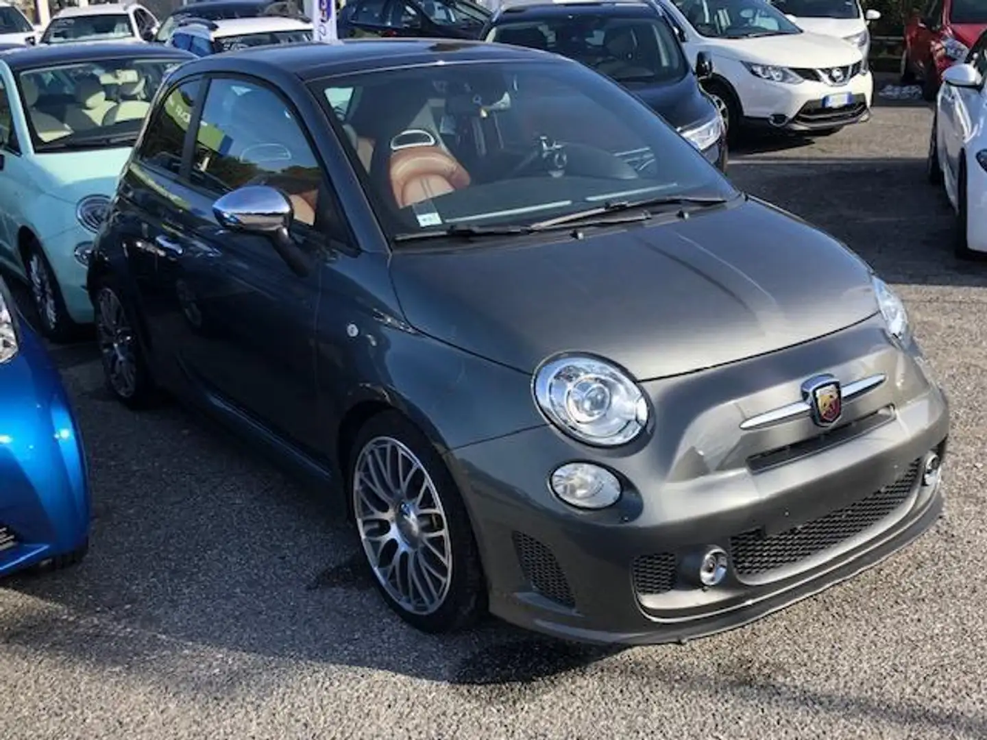 Abarth 595 1.4 Turbo T-Jet 160 CV MTA Turismo Gris - 1