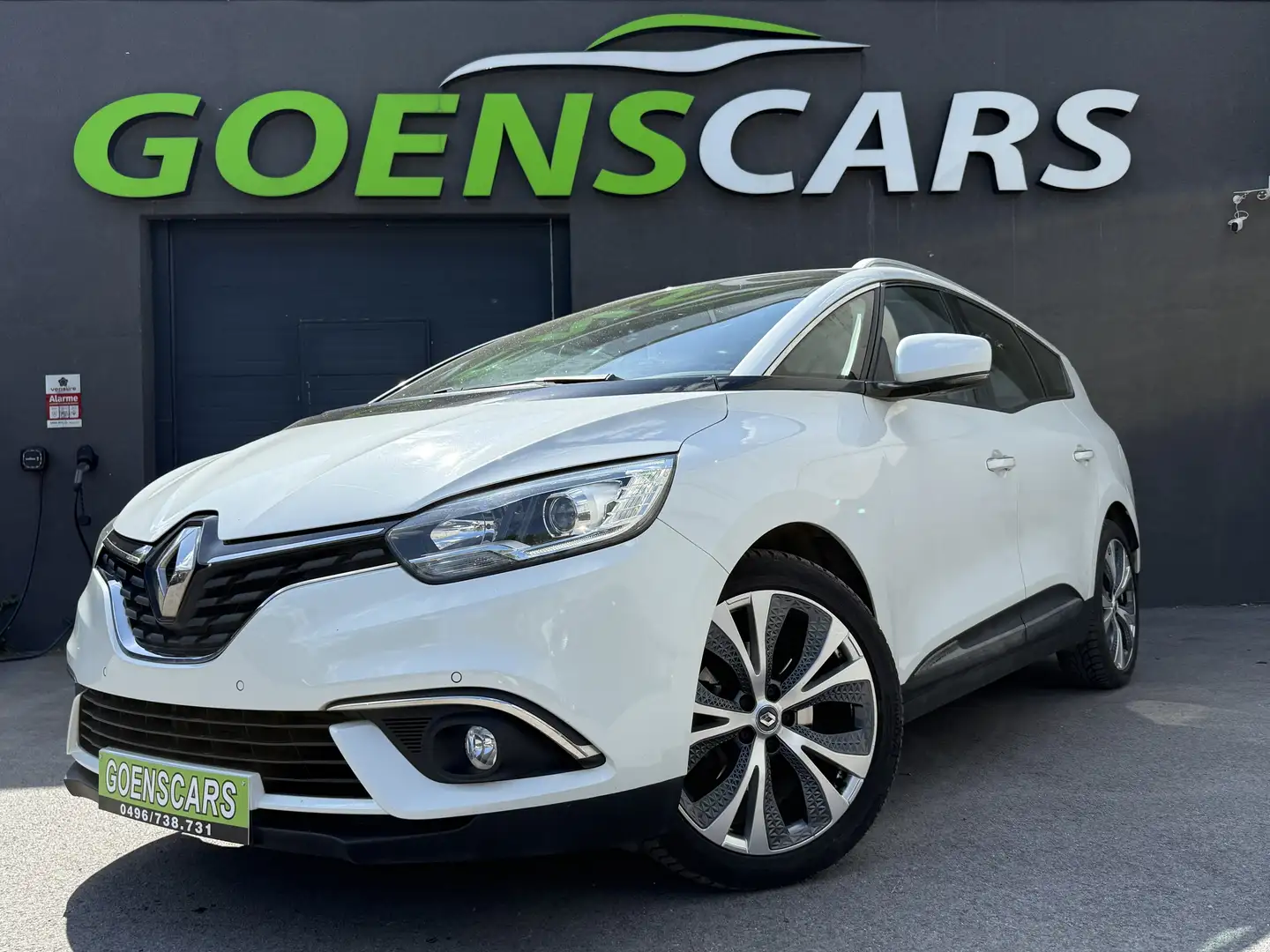Renault Grand Scenic Scénic 1.5 dCi 7PLACES,GPS,CLIM DIG,GARANTIE😍 Wit - 1
