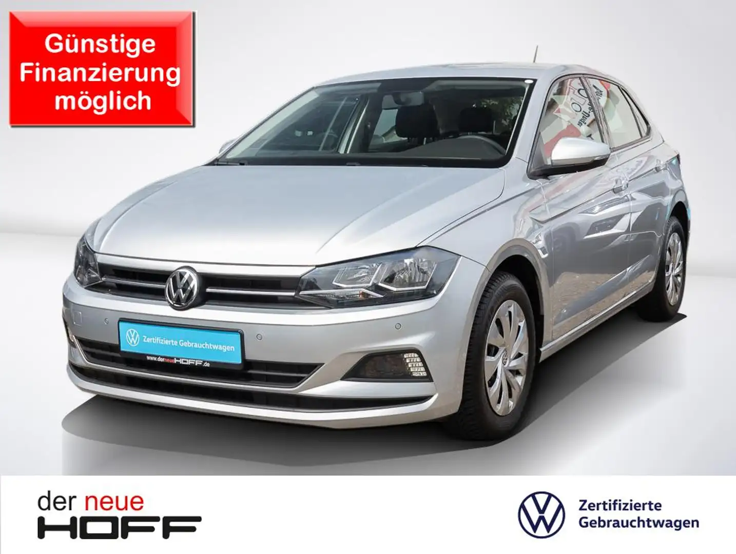 Volkswagen Polo 1.0 Comfortline Sitzheizung Bluetooth Parkpilot Argent - 1