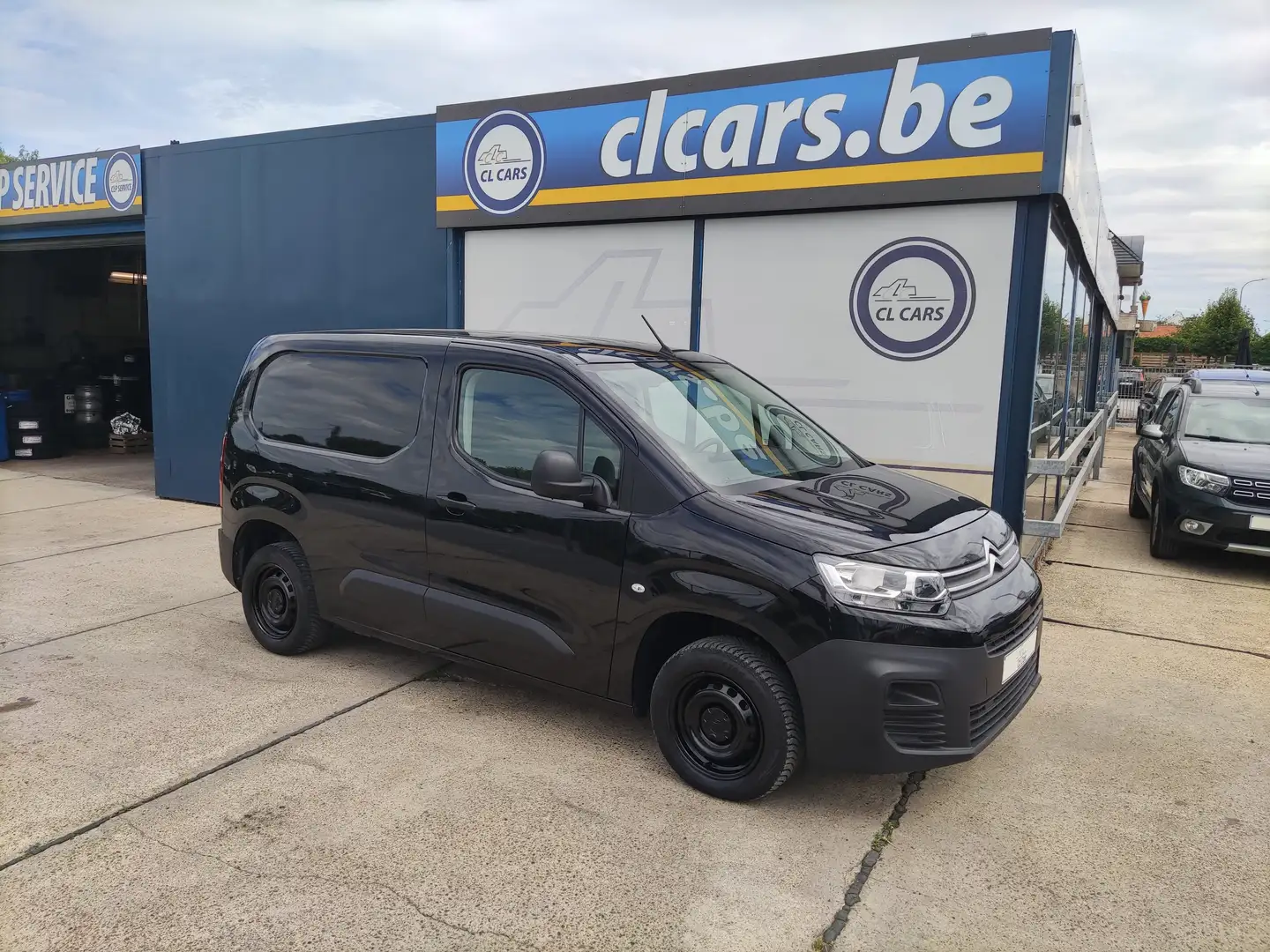 Citroen Berlingo 1.5D/Euro6/3pl/Airco/11115Ex Noir - 1