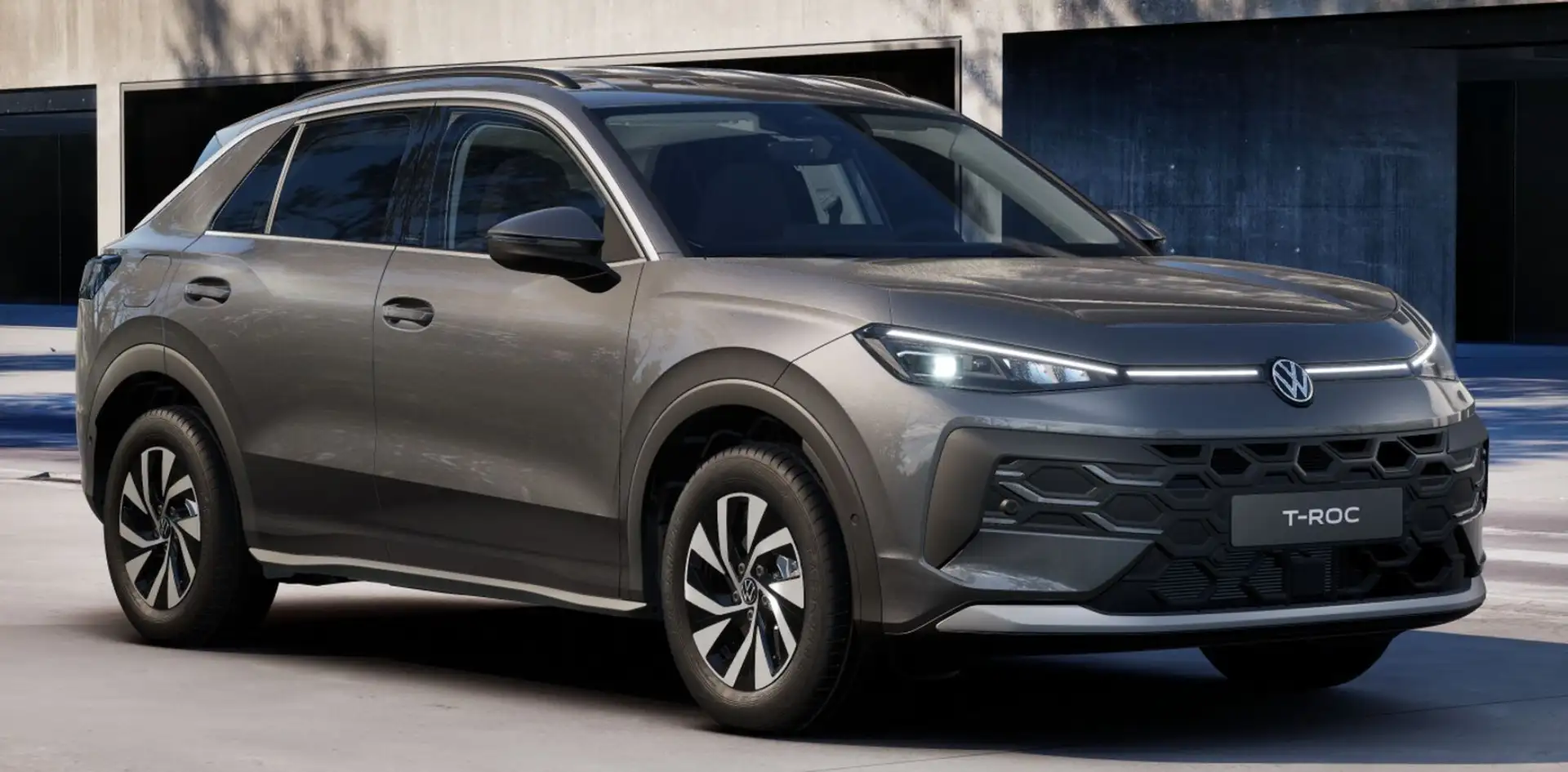 Volkswagen T-Roc Life eTSI DSG / 295 / € 4000,- PB BONUS Grau - 1