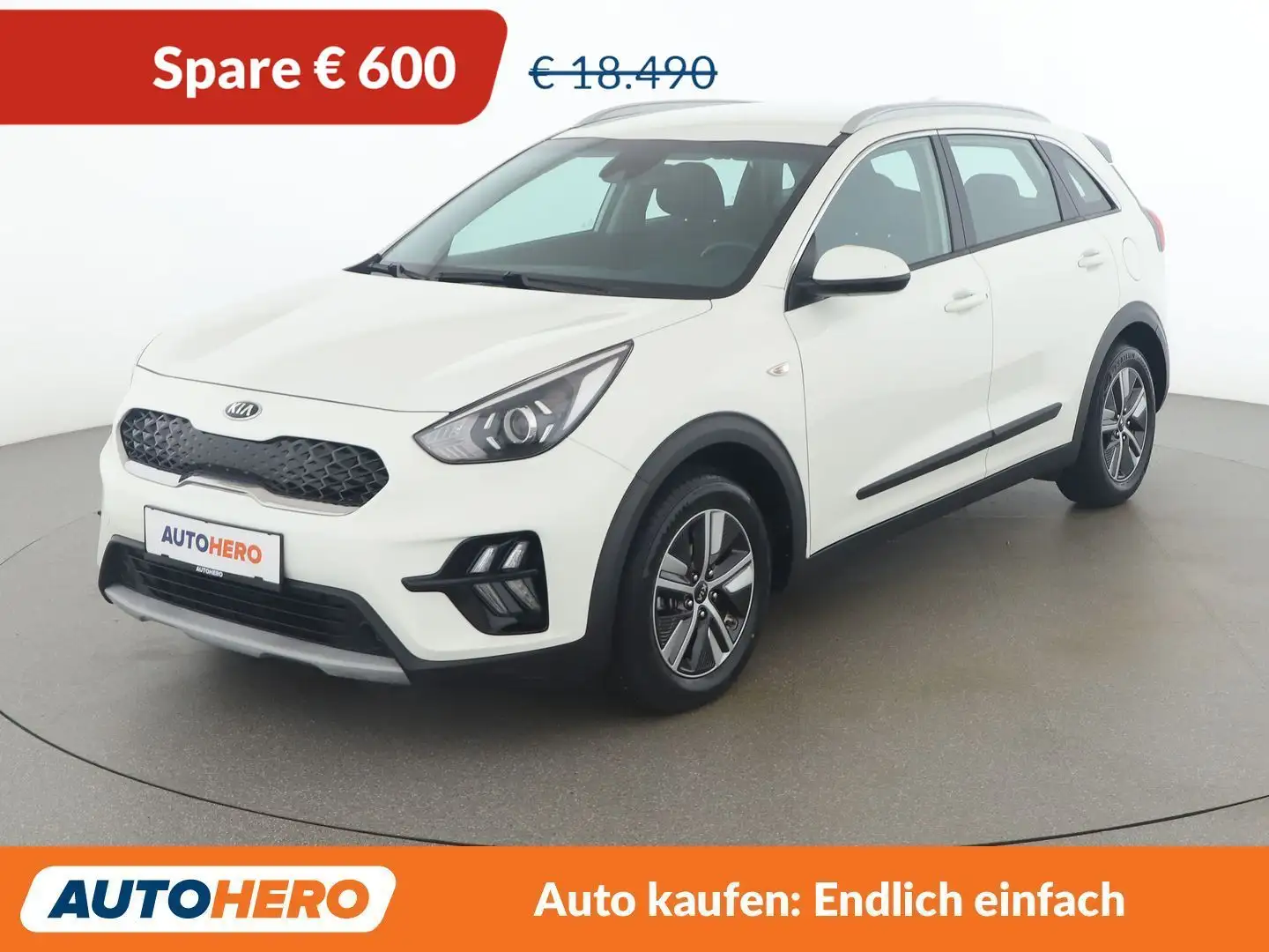Kia Niro 1.6 Hybrid Silber Weiß - 1