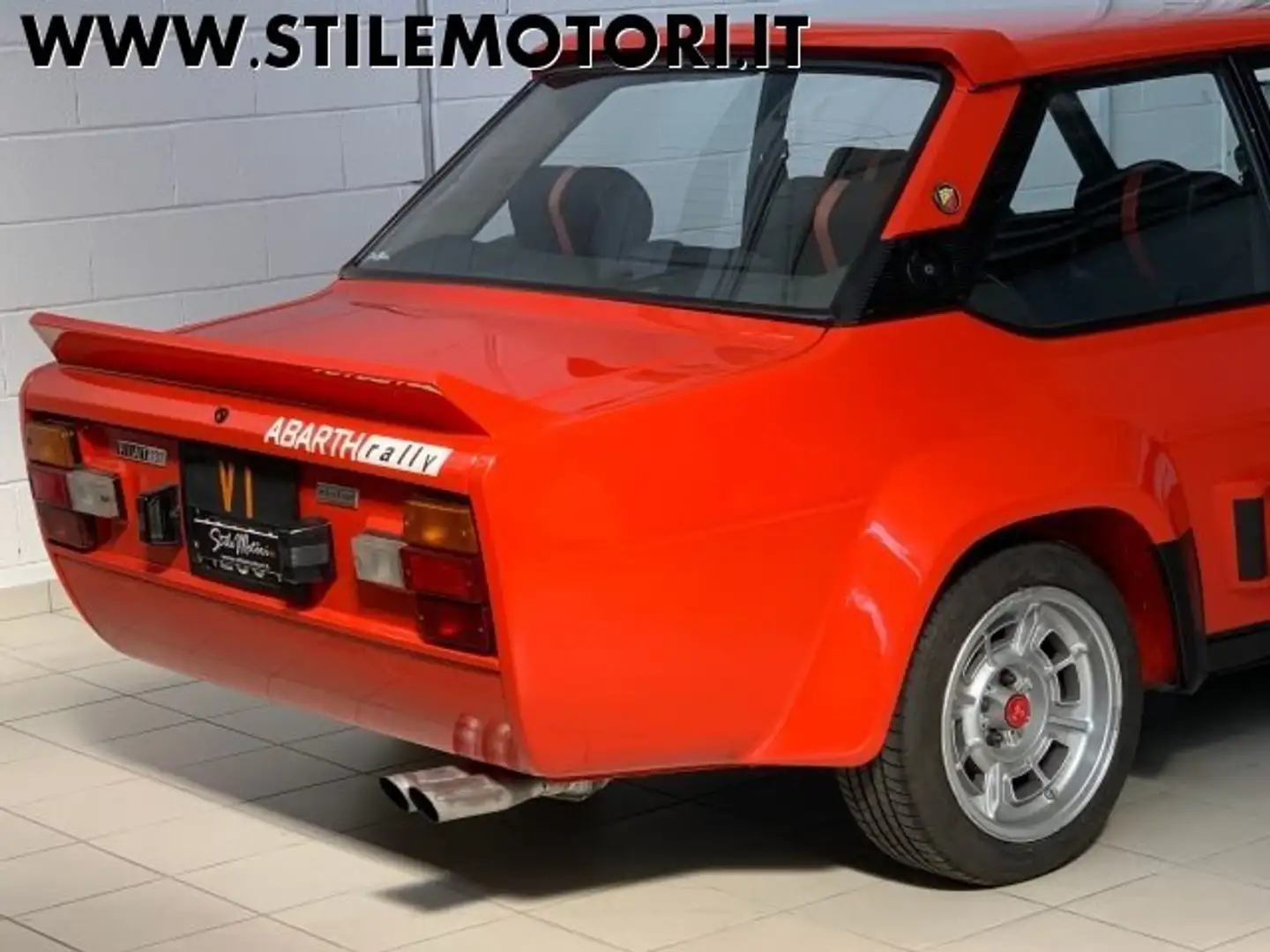Fiat 131 Abarth Rally stradale ASI TARGA ORO Rojo - 1