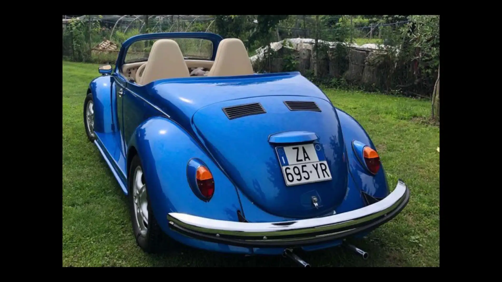 Volkswagen Käfer cabriolet plava - 2