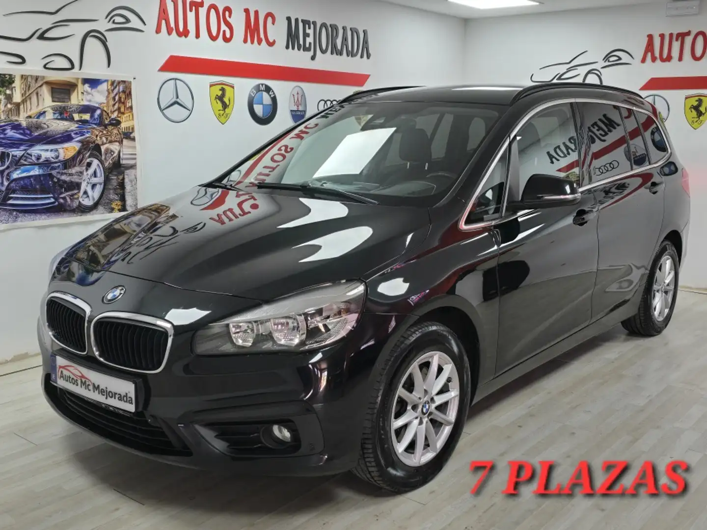 BMW 218 218d Gran Tourer Negro - 1