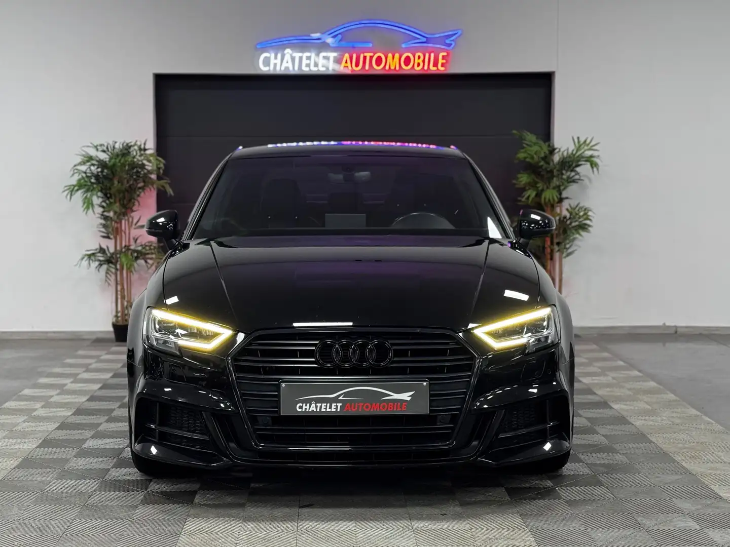 Audi A3 1.0 3x S line Pack S3 Cockpit 1er propriétaire Noir - 2