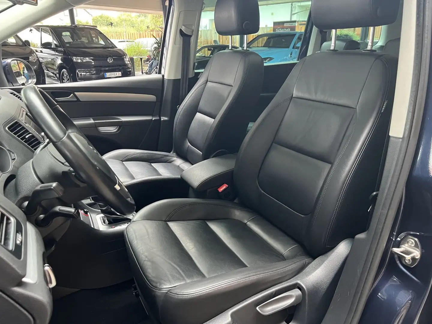 Volkswagen Sharan Highline BMT 7-Sitzer Navi*Pano*RfK*Leder Bleu - 2