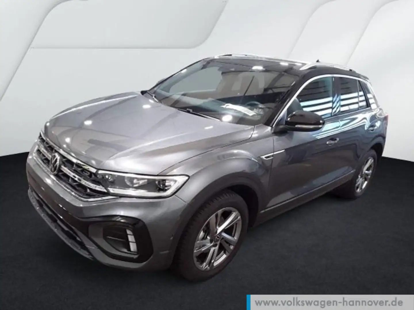 Volkswagen T-Roc 1.5 TSI DSG R-Line Navi AHK Kamera ACC LED Grau - 2