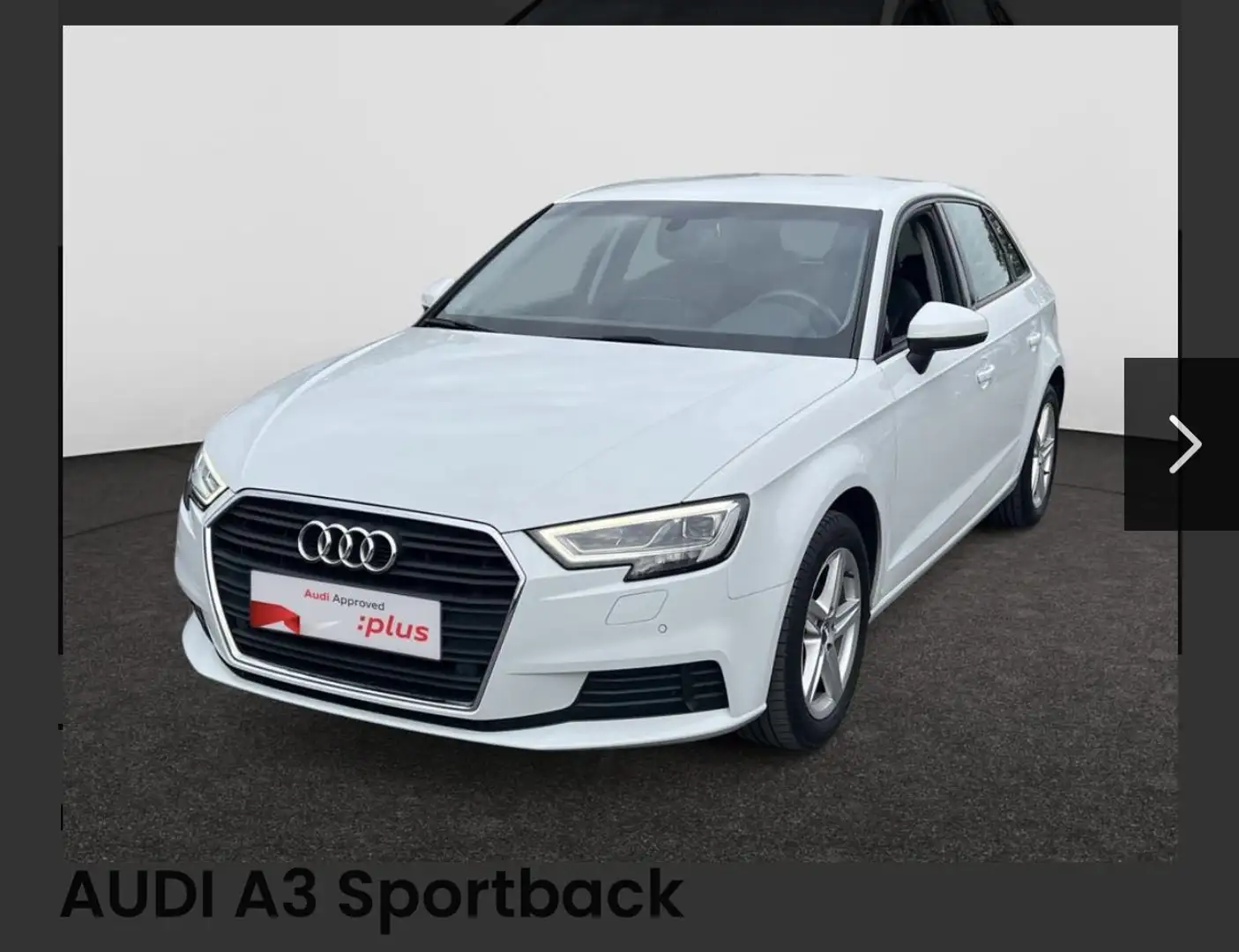 Audi A3 1.4 aardgas en benzin  perfect zonder probleem Blanc - 2