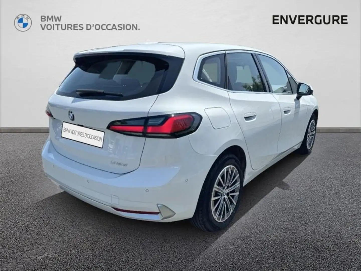 BMW 218 218d 150ch Luxury DKG7 Blanc - 2